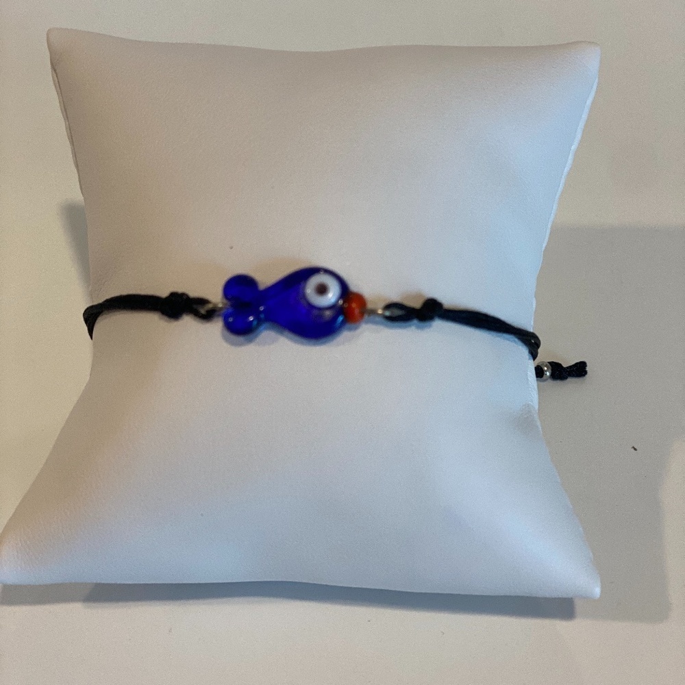 Evil eye adjustable bracelet #0028